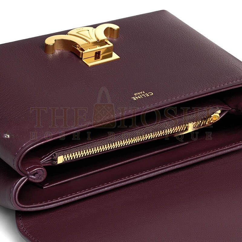 Ce1i*e TEEN NINO BAG IN S*pPLE GRAINED CALFSKIN 118113FXK.28DG (20.5*13*8cm) Master Quality