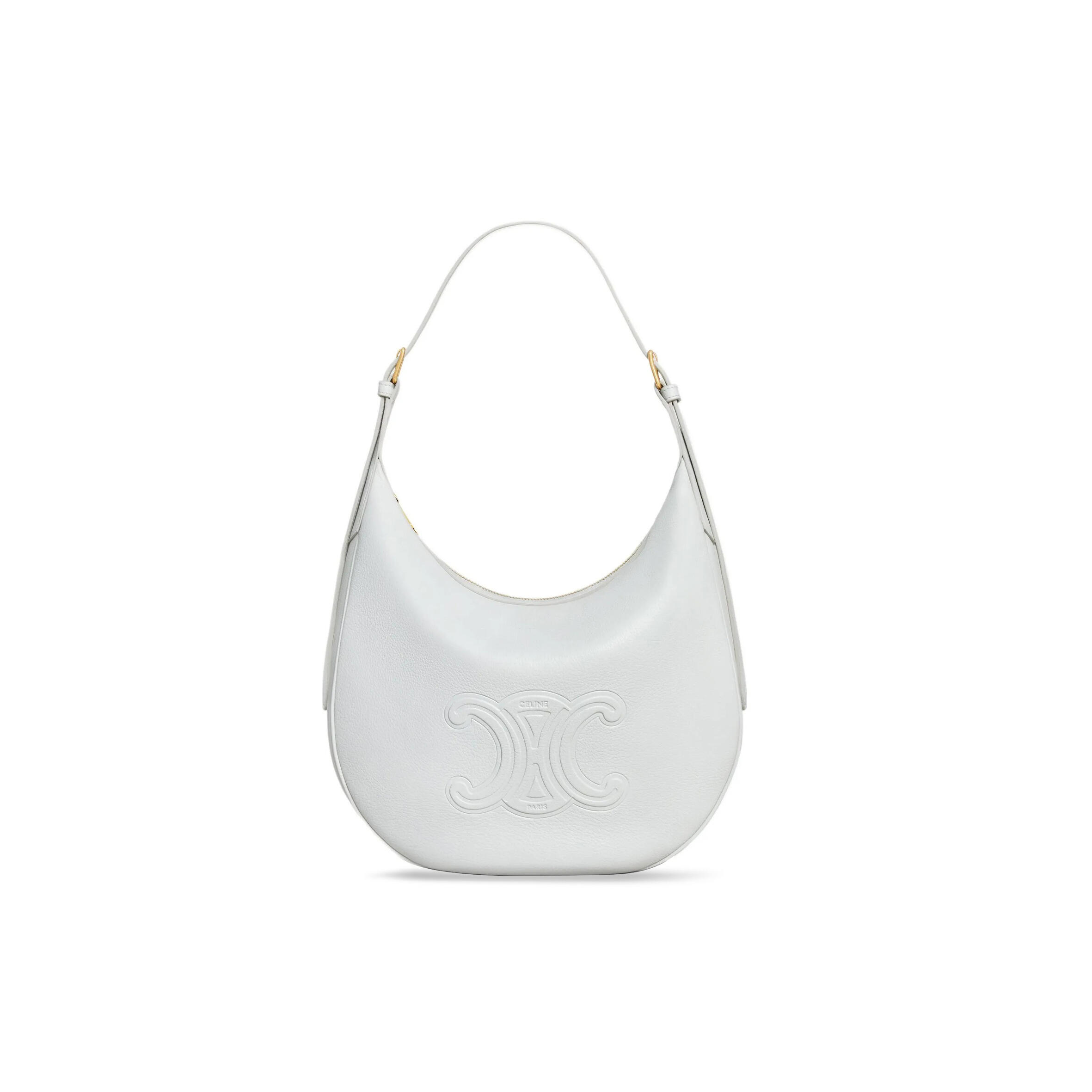 Ce1i*e MEDIUM HELOÏSE BAG IN S*pPLE GRAINED CALFSKIN 114713FLH.08OA (30*28.5*8cm) Master Quality