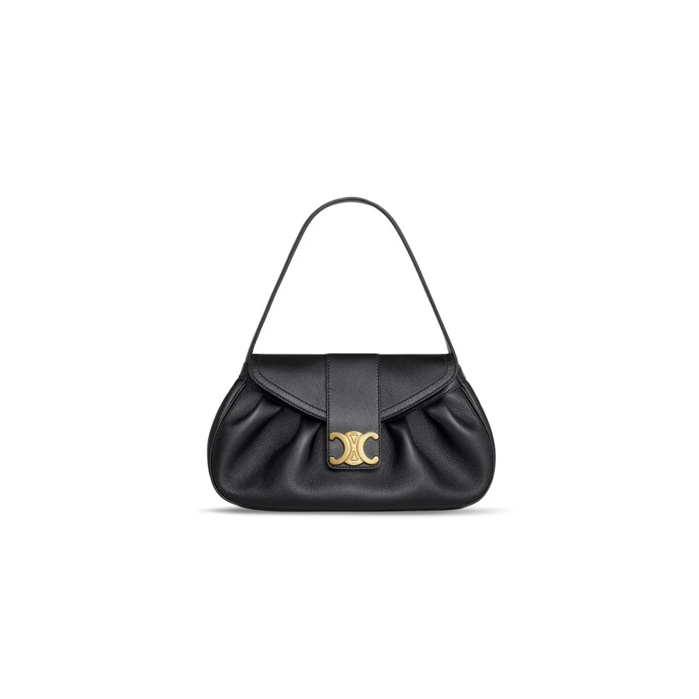 Ce1i*e MEDIUM HANDBAGS IN SOFT COWHIDE 115633FDU.38NO (33*19*9cm) Master Quality