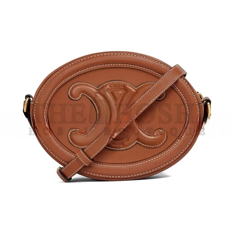 Ce1i*e MEDIUM CROSSBODY IN TRIOMPHE SMOOTH COWHIDE 198603DXC.04LU (20*15*6cm) Master Quality