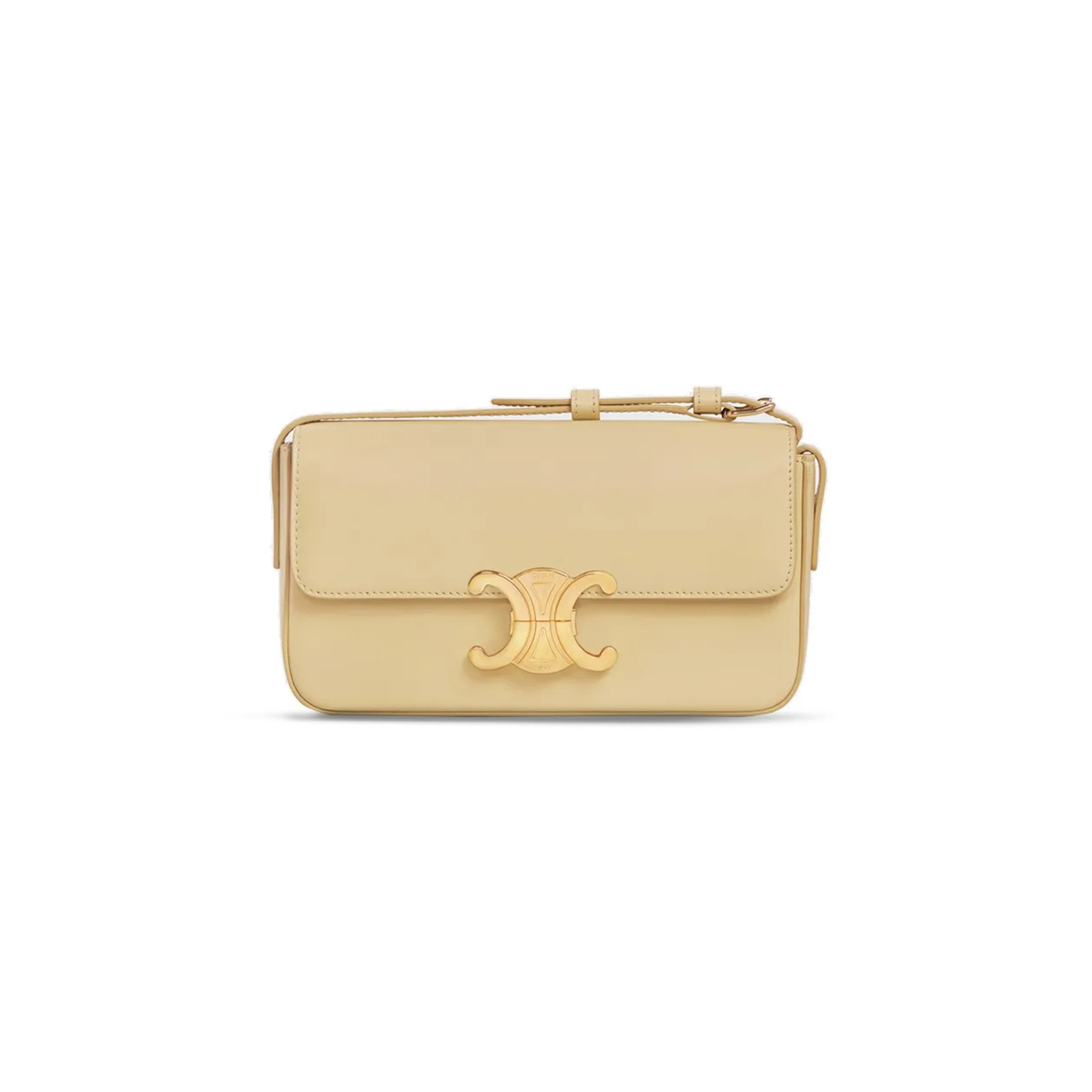 Ce1i*e SHOULDER BAG CLAUDE IN SHINY CALFSKIN 194143BF4.11PA (20*10*4cm) Master Quality