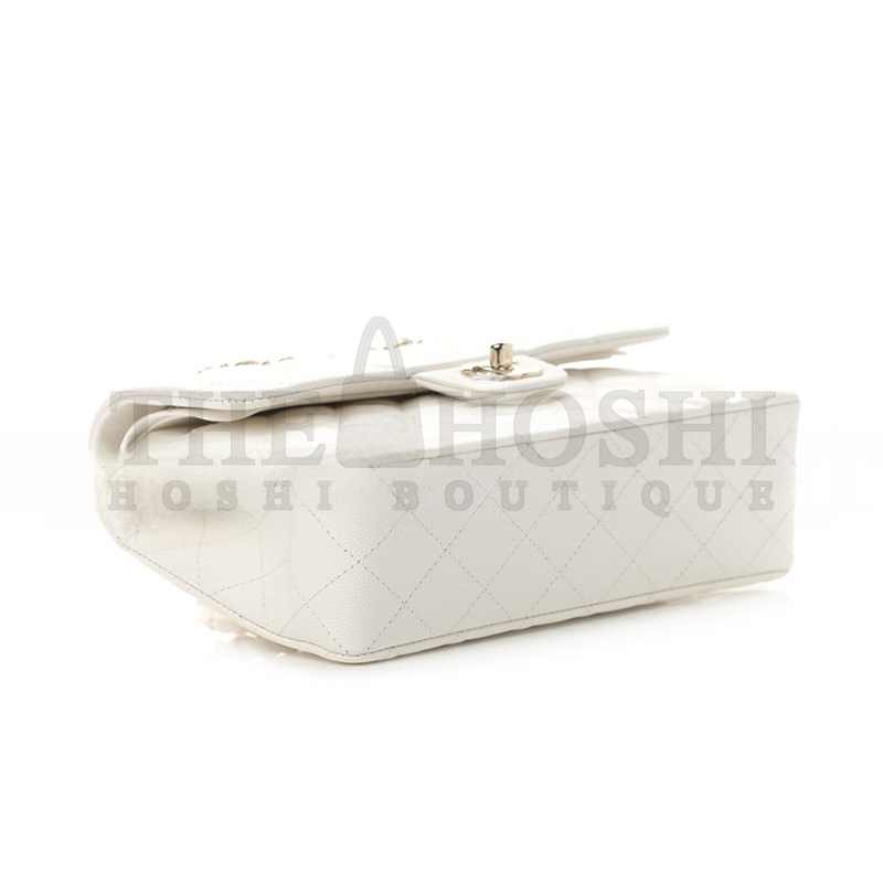 Ch**el CAVIAR QUILTED SMALL DOUBLE FLAP 1110870 (23*13*6cm) Master Quality