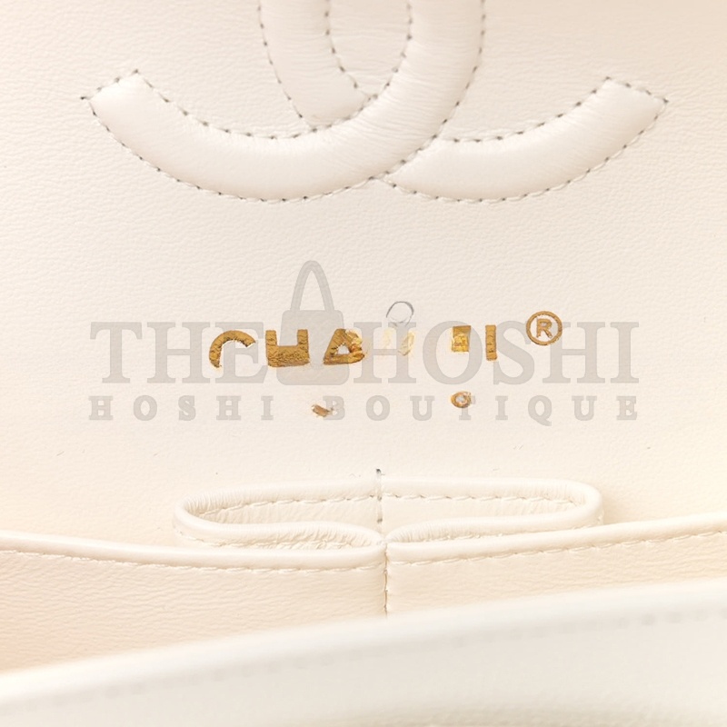 Ch**el CAVIAR QUILTED SMALL DOUBLE FLAP 1110870 (23*13*6cm) Master Quality