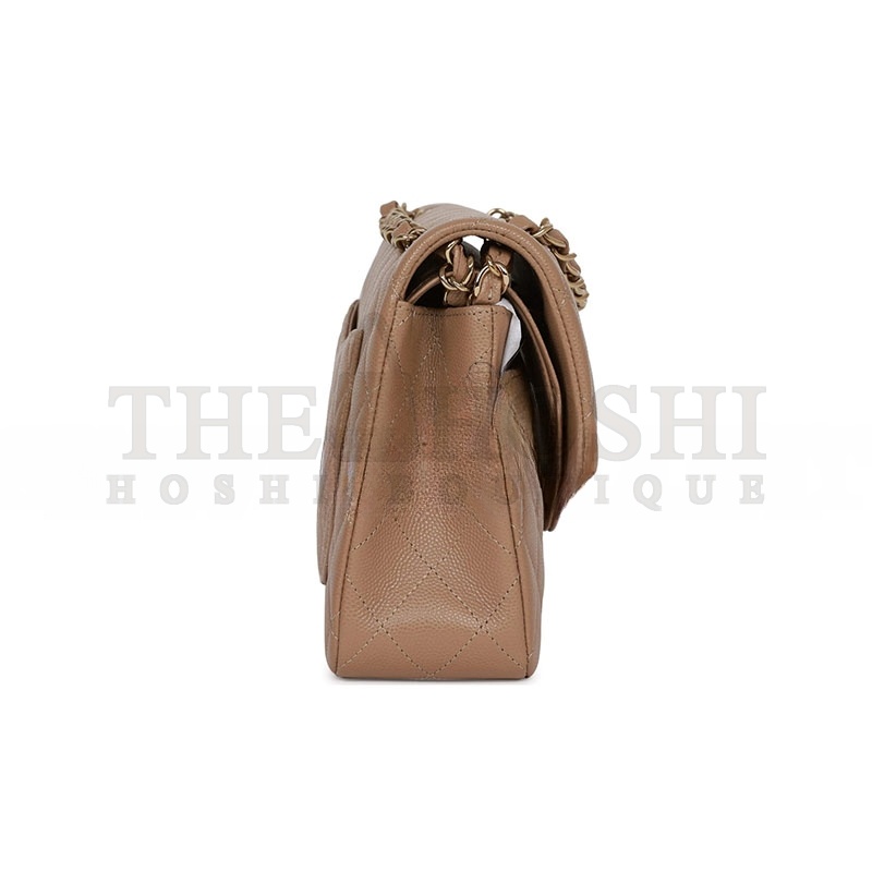 Ch**el CAVIAR QUILTED SMALL CLASSIC DOUBLE FLAP 1055216 (25*15*7cm) Master Quality