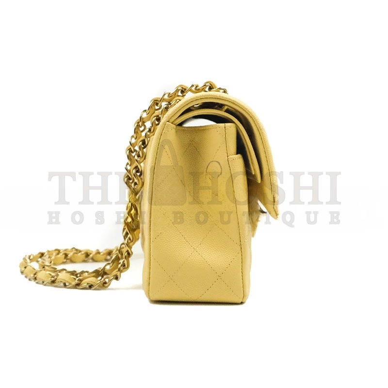 Ch**el CAVIAR QUILTED SMALL CLASSIC DOUBLE FLAP 1004512 (23*14*6cm) Master Quality