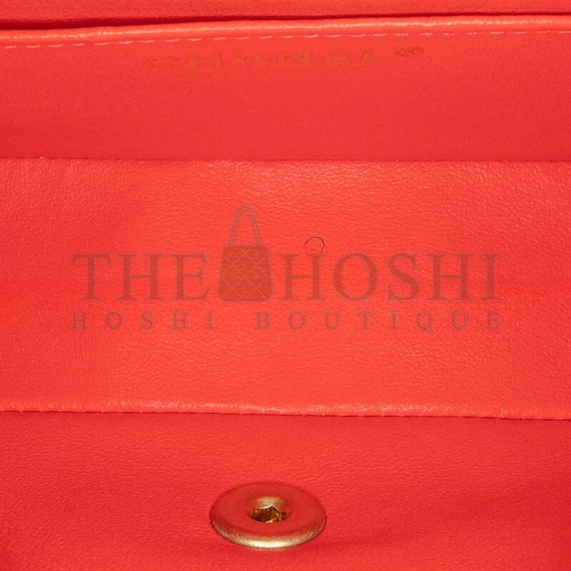 Ch**el CLASSIC SINGLE MINI FLAP 1107019 (20*12*6cm) Master Quality