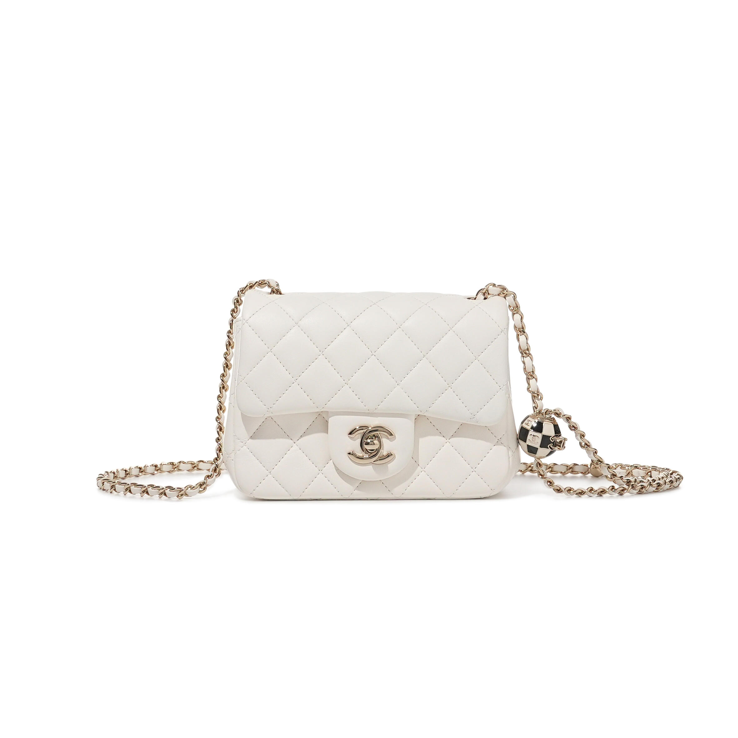 Ch**el FOOTBALL CRUSH MINI FLAP BAG 1420152 (17*13.5*7cm) Master Quality