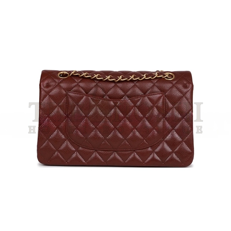 Ch**el CAVIAR QUILTED MEDIUM DOUBLE FLAP 1420325 (25.5*14*6.5cm) Master Quality