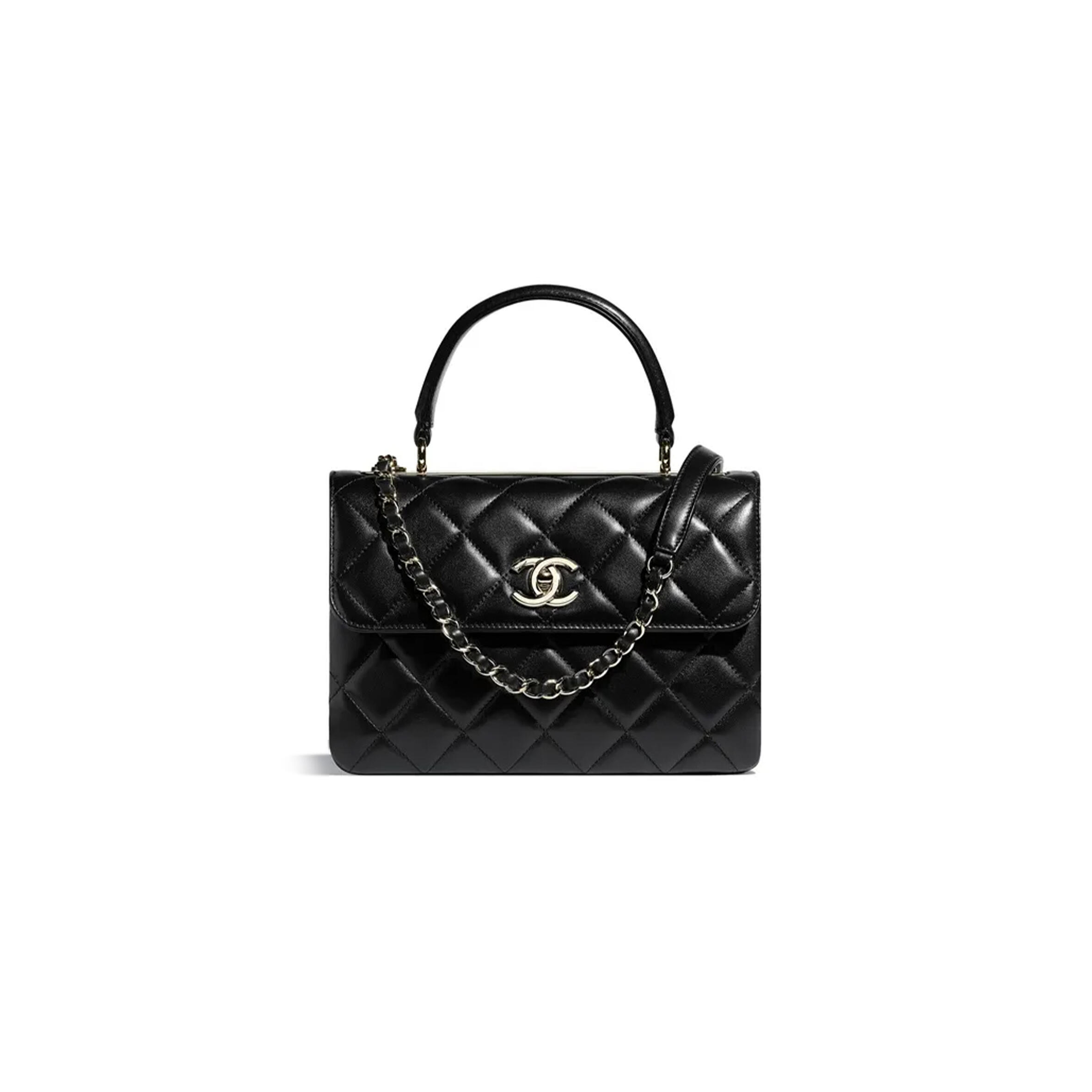 Ch**el TRENDY CC LAMBSKIN FLAP BAG A92236 Y60767 94305 (25*17*9cm) Master Quality