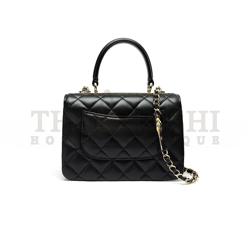 Ch**el MINI FLAP BAG WITH TOP HANDLE AS4654 (20*15*8cm) Master Quality