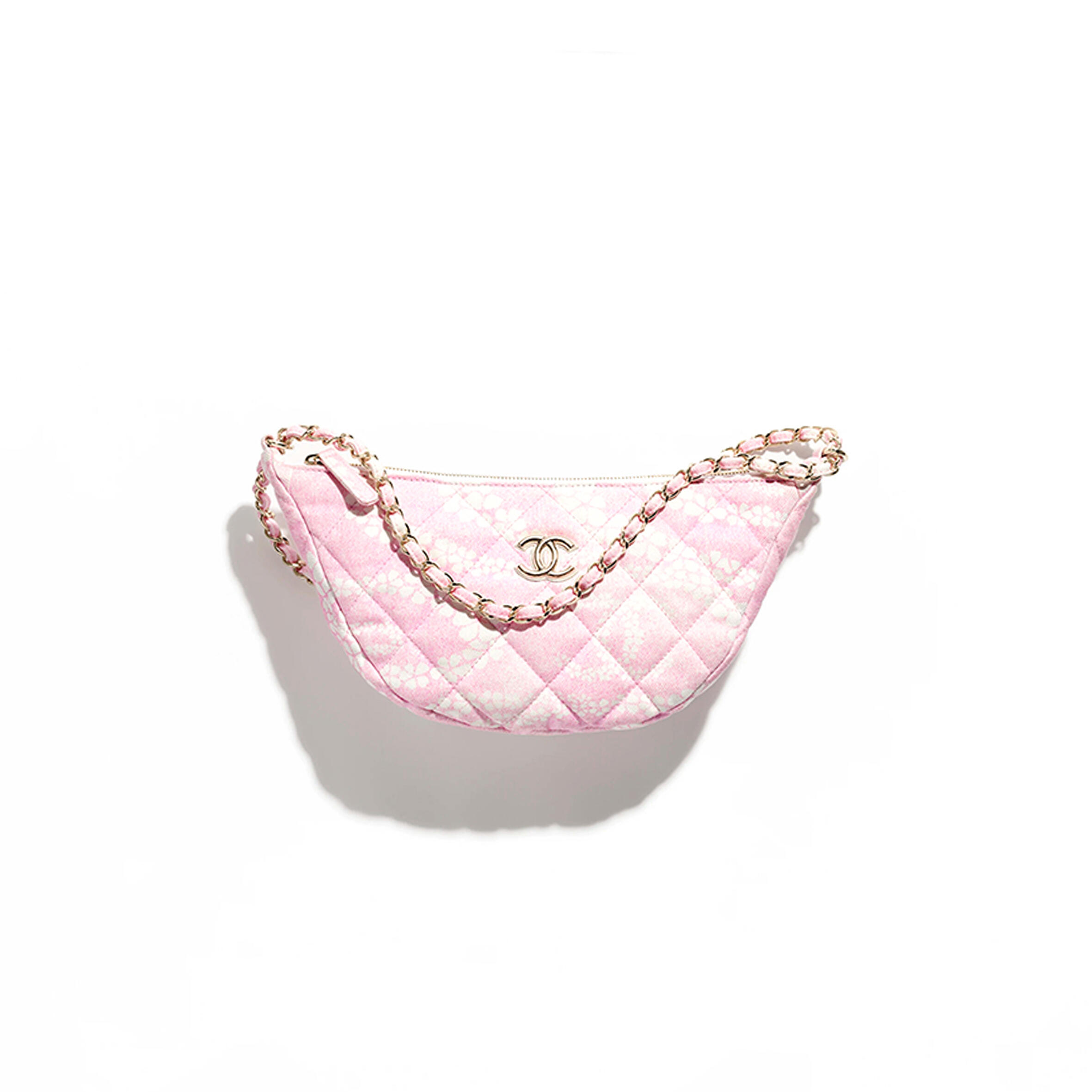 Ch**el LARGE HOBO BAG PRINTED DENIM AS5431 (29*15.5*7.5cm) Master Quality