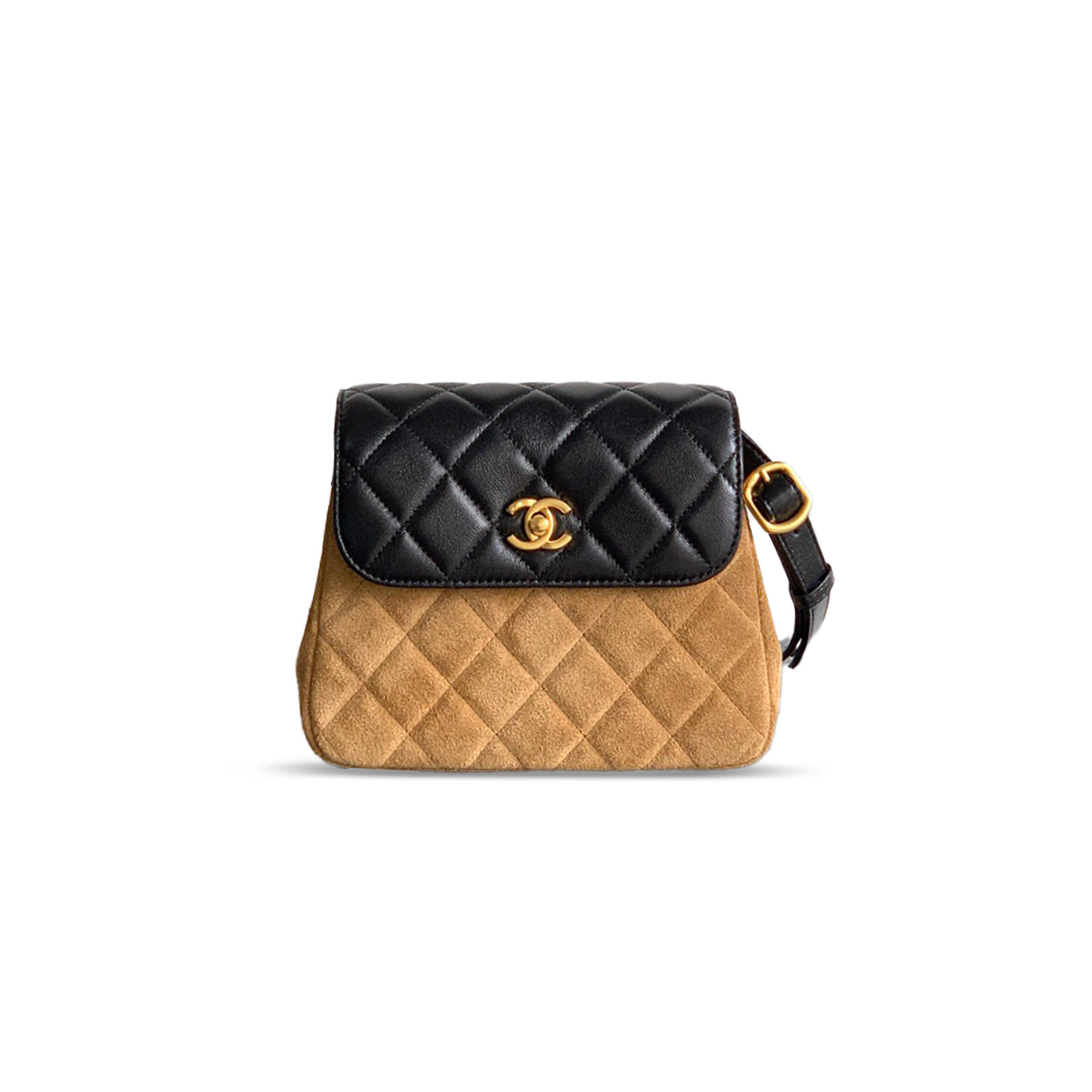 Ch**el 25A HANDLE KELLY BAG A94679 (18*14.5*6.5cm) Master Quality