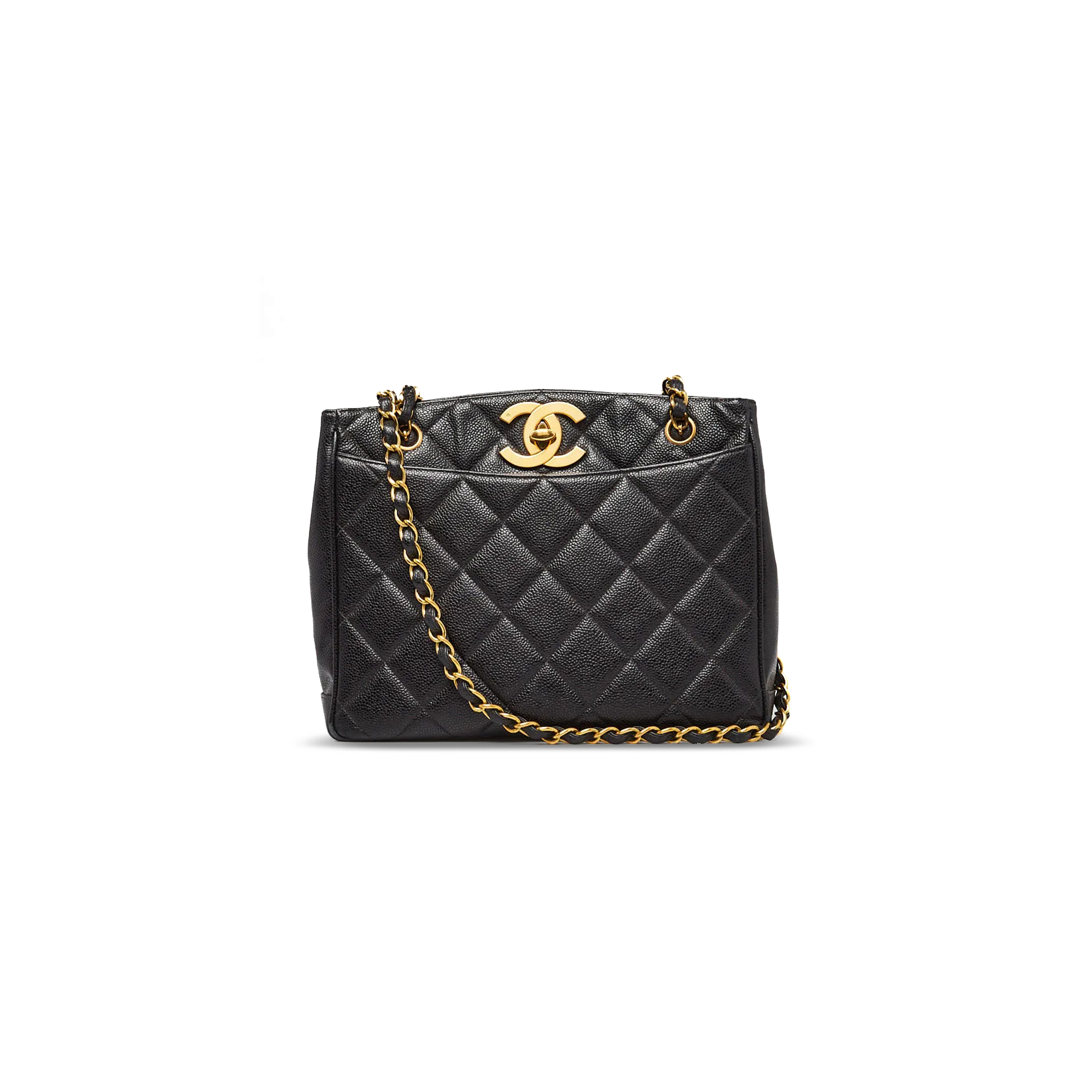 Ch**el SMALL MATELASSE CHAIN SHOULDER BAG CAVIAR QUILTED 633595 (28*23*9cm) Master Quality