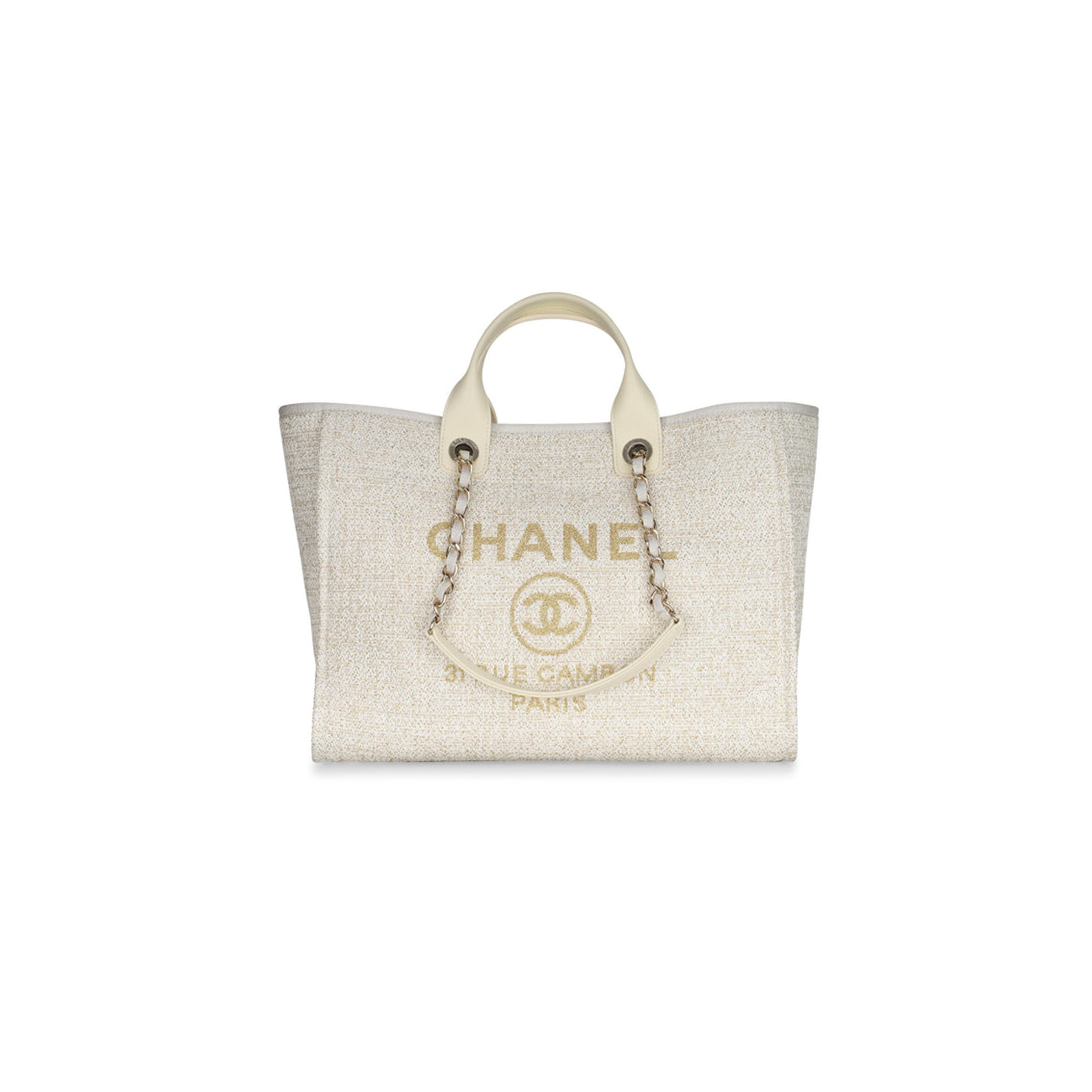 Ch**el DEAUVILLE MEDIUM CANVAS LAMB A67001 (39*30*22cm) Master Quality