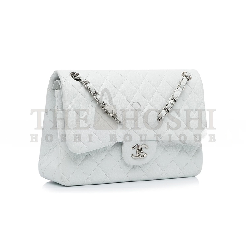 Ch**el QUILTED CAVIAR LEATHER CLASSIC JUMBO DOUBLE FLAP BAG 426506 (30*21*9cm) Master Quality