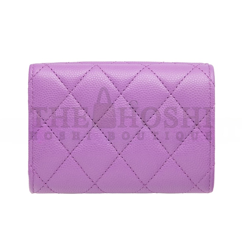 Ch**el SMALL FLAP WALLET AP0230 Y33352 NH623 (12*7.5*2.5cm) Master Quality