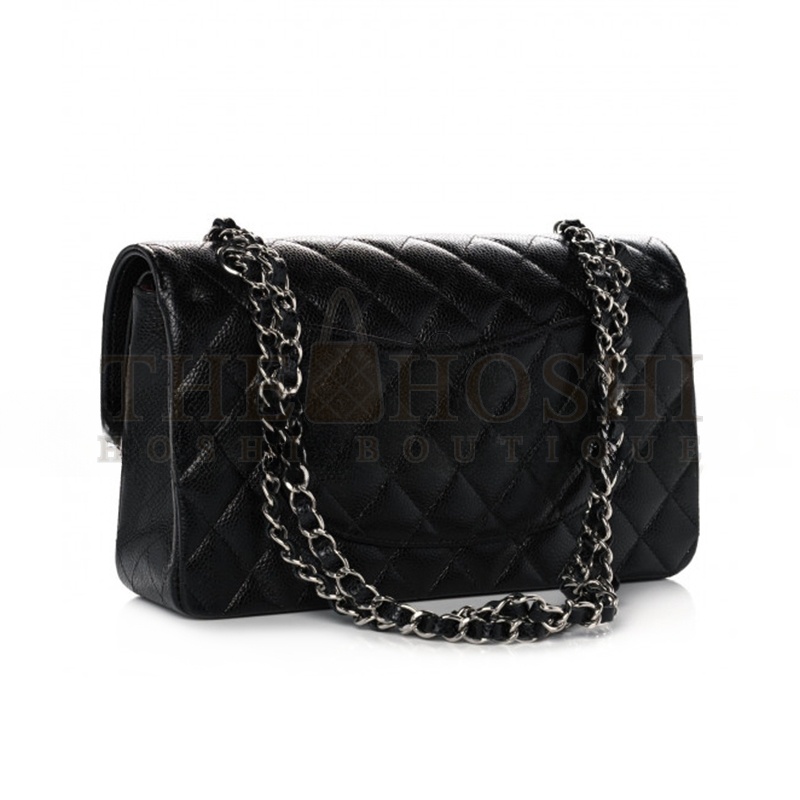 Ch**el CAVIAR QUILTED MEDIUM DOUBLE FLAP 1154144 (25*15*6cm) Master Quality