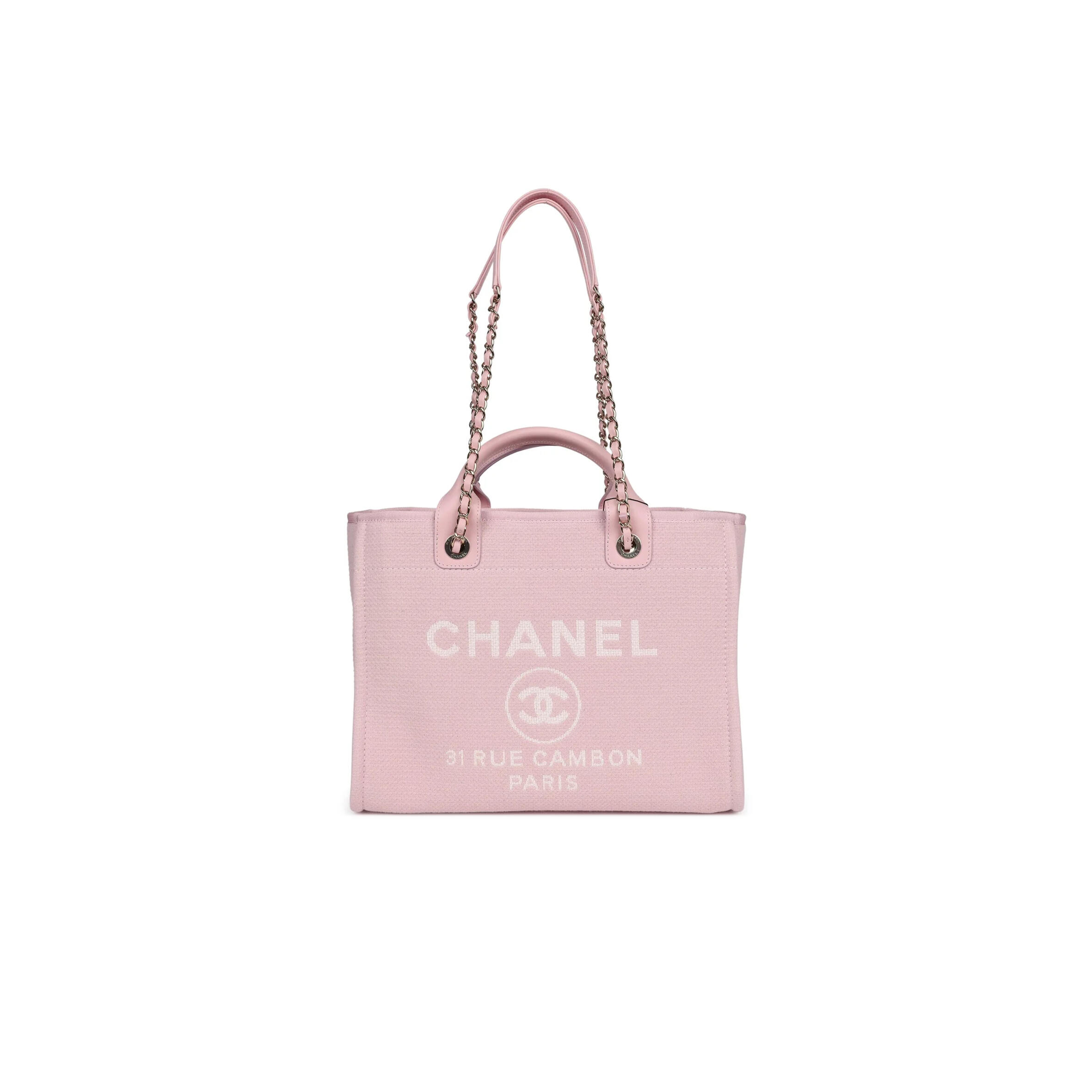 Ch**el SMALL DEAUVILLE SHOPPING TOTE 1200142 (34*27*15cm) Master Quality
