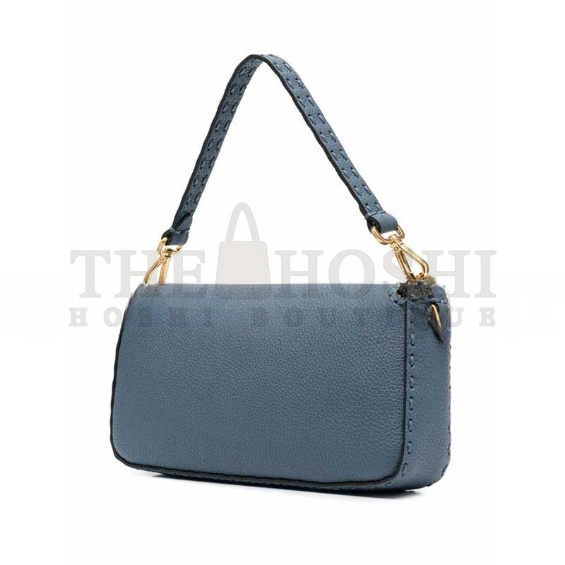 F**di BAGUETTE LEATHER SHOULDER BAG (28*15*6.5cm) Master Quality