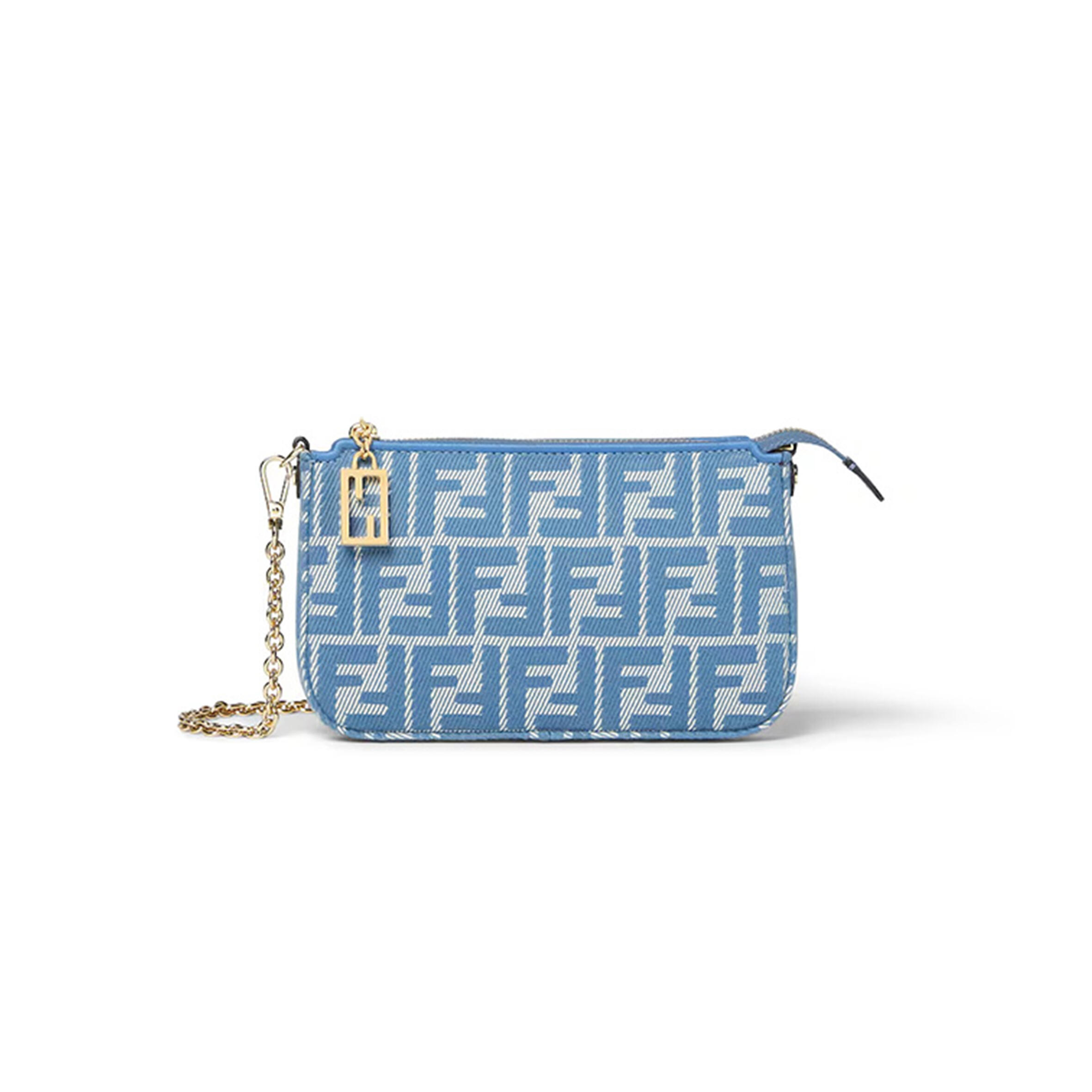 F**di BAGUETTE POUCH 8BS073AUNJF1SKL (20*12*3cm) Master Quality