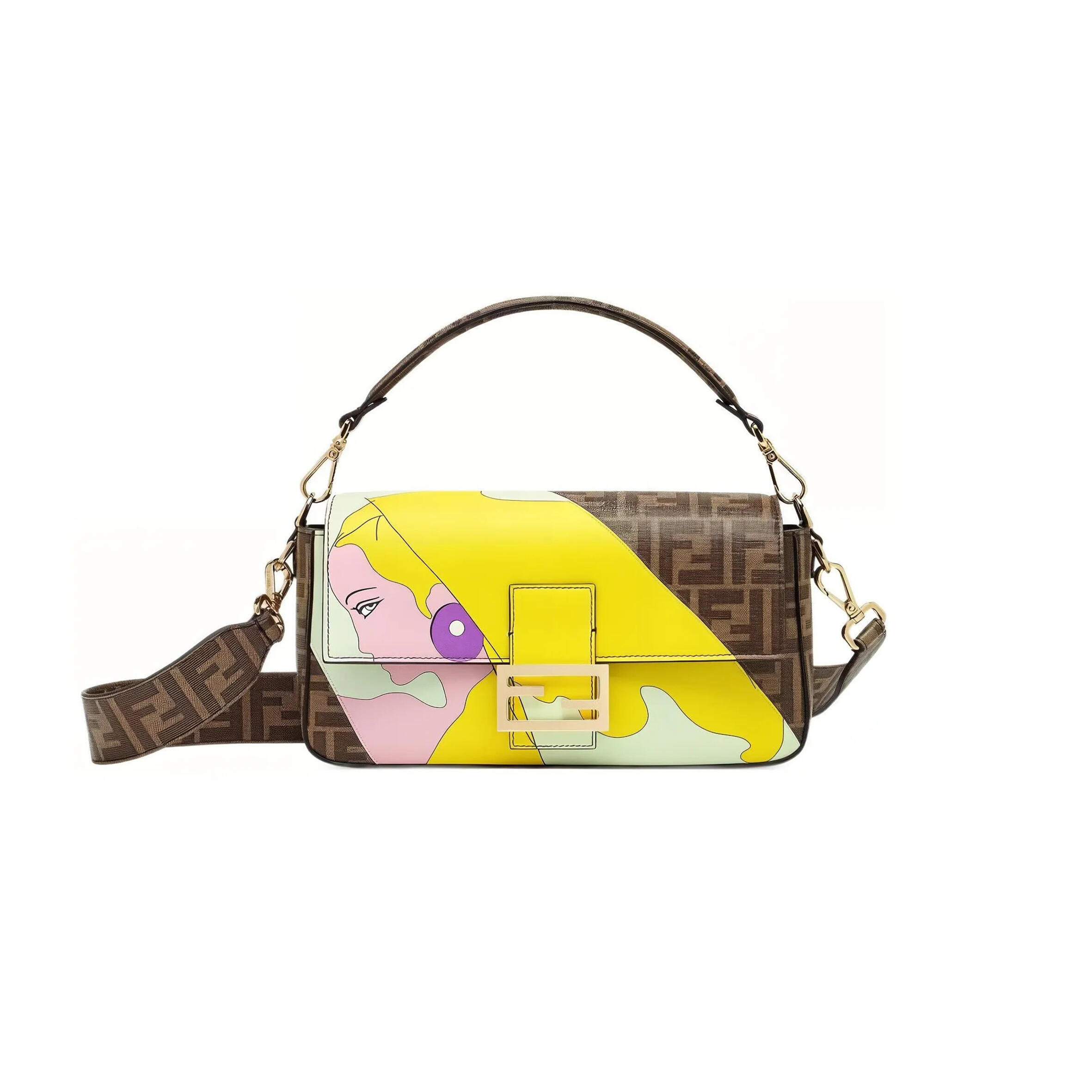 F**di BAGUETTE BAG 8BR600AJH0F1HB5 (27*15*6m) Master Quality