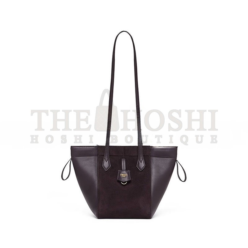 F**di ORIGAMI MINI PELLE VIOLA 8BS083AS79F1PPU (19*15*15cm) Master Quality