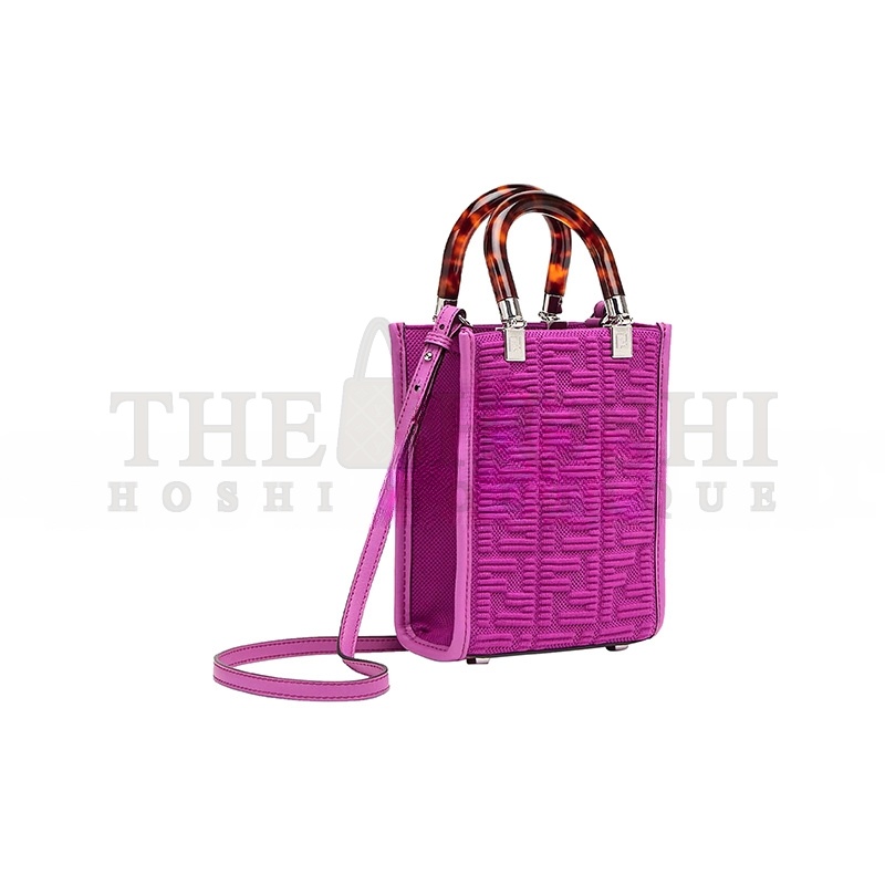 F**di MINI SUNSHINE SHOPPER TOTE 8BS051AGY0F037T (18*14.5*6cm) Master Quality