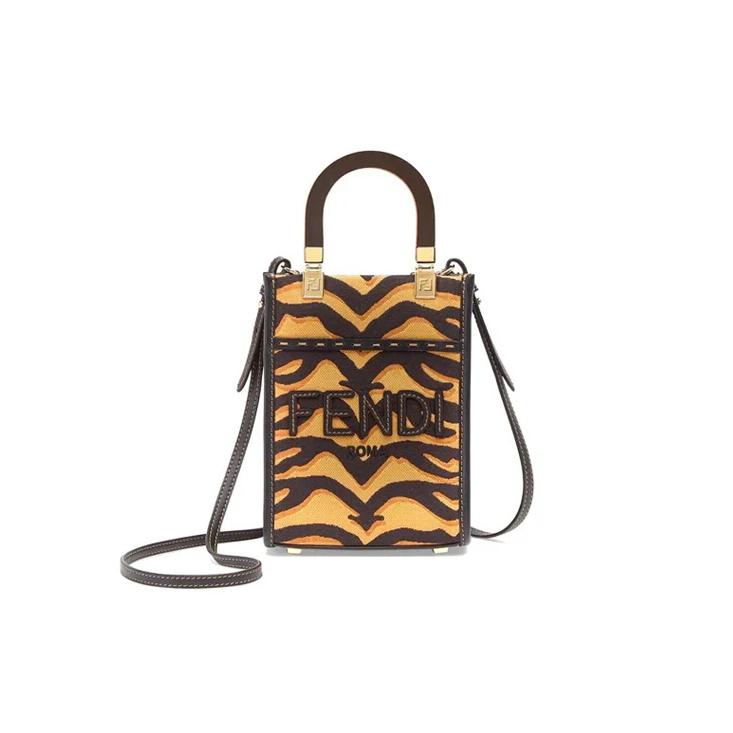 F**di MINI SUNSHINE SHOPPER TOTE 8BS051AJ7PF1GEU (18*14*5.5cm) Master Quality