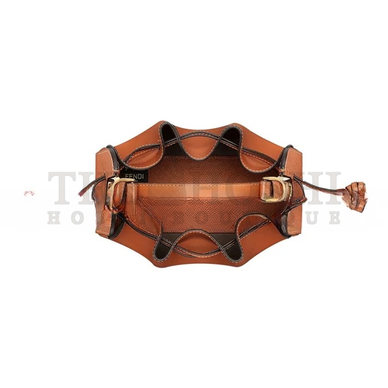 F**di POMODORINO MINI LEATHER HOBO BAG 8BS059AHWUF1C6J (24*14*9.5cm) Master Quality