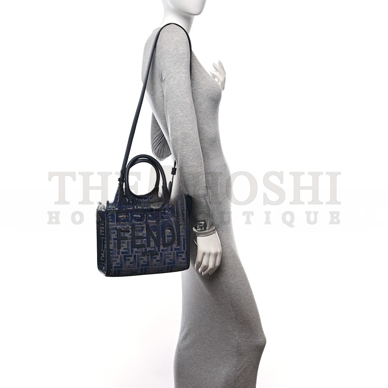 F**di SUNSHINE SMALL SHOPPER BAG 8BH394ASU0F1PQK (25.5*22.5*12cm) Master Quality