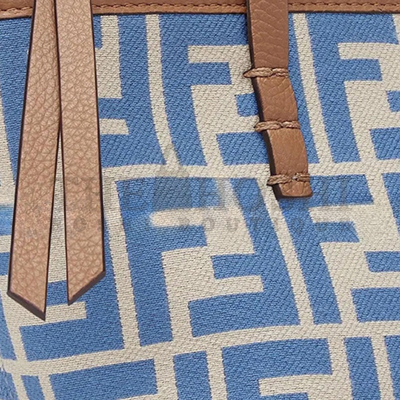 F**di ROLL FF JACQUARD MINI TOTE BAG 8BS09ANWTF1NPY (18*14*12cm) Master Quality