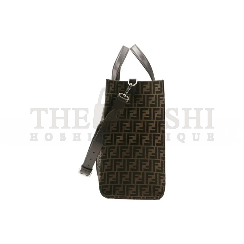 F**di FF JACQUARD SHOPPER FABRIC MULTICOLOR 7VA390AG0MF19KW (42*35*19cm) Master Quality