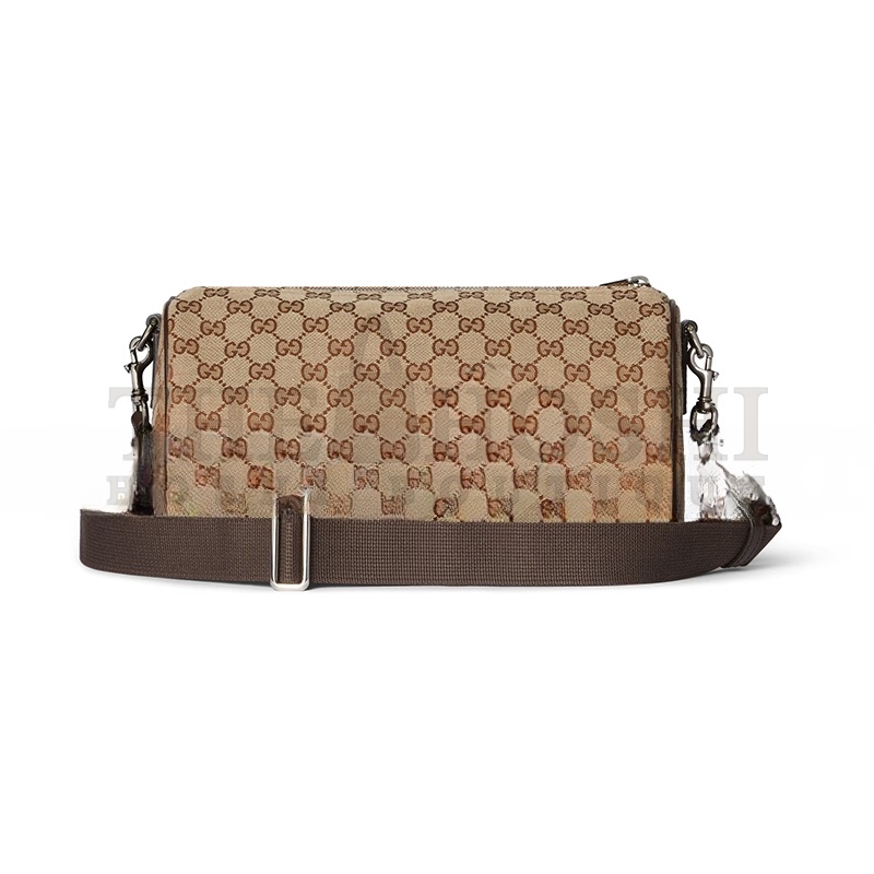 Gvc*1 GG CANVAS SMALL CYLINDER BAG ‎‎834455 (30*16*16cm) Master Quality