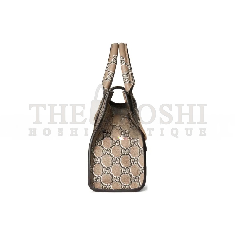 Gvc*1 SMALL TOTE BAG WITH HOOK CLOSURE 795349 (24*17.5*8.5cm) Master Quality