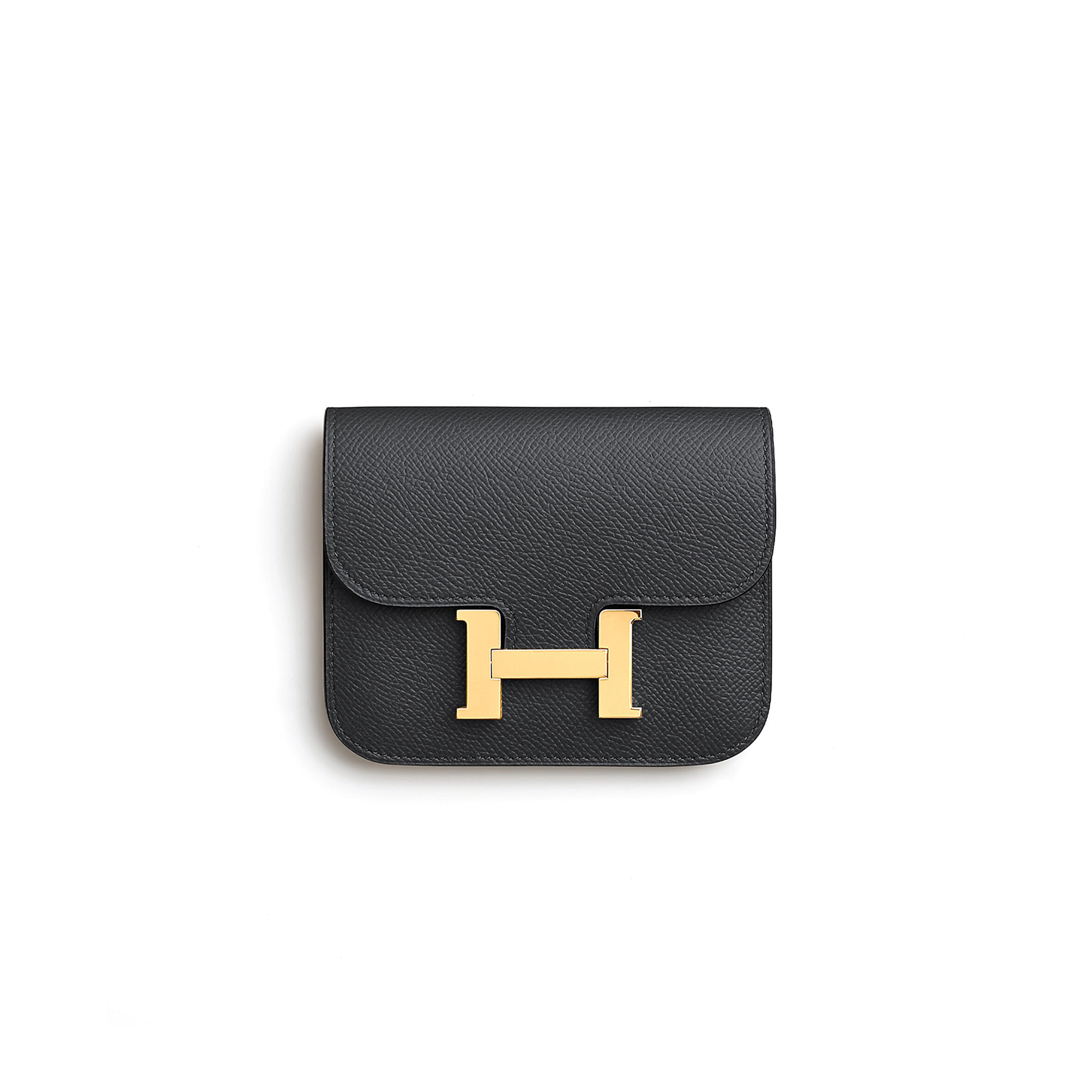 H**me5 MASRER  CONSTANCE SLIM WALLET EPSOM H082060CC89(12.4*10.2*3cm) Master Quality