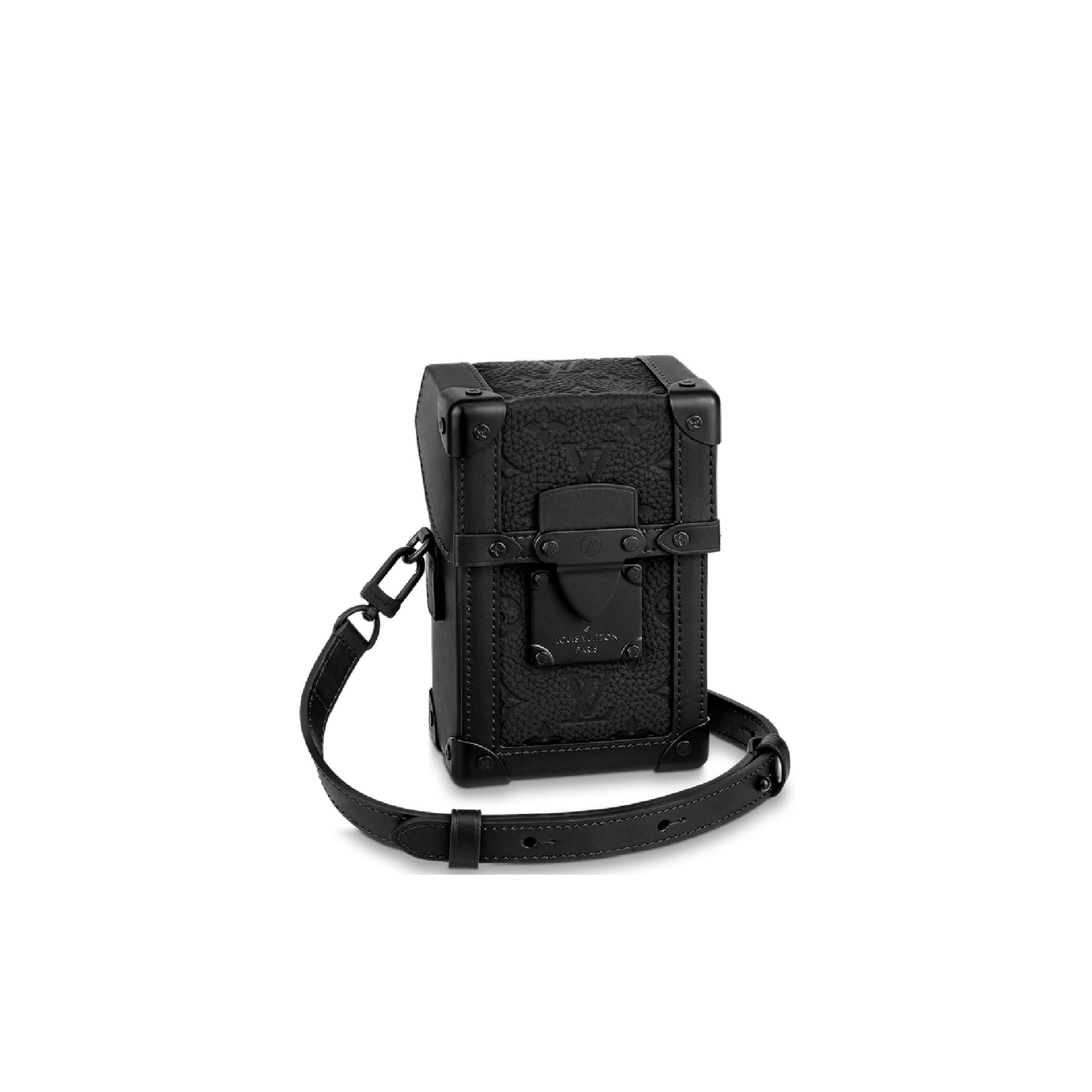 L0vis Vvtt0n VERTICAL TRUNK WEARABLE WALLET MEN'S BAG 'BLACK' M82070 (17.5*10.7*6.8cm) Master Quality