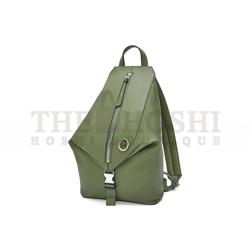 L0ew* CONVERTIBLE GREEN BACKPACK B777W22X01 (41*24*16cm) Master Quality