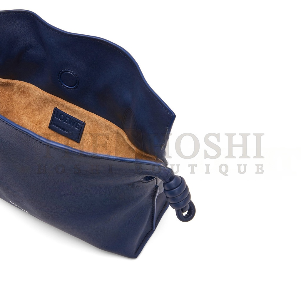 L0ew* MINI FLAMENCO CLUTCH IN NAPPA CALFSKIN 0011091519 (23.9*18*9cm) Master Quality