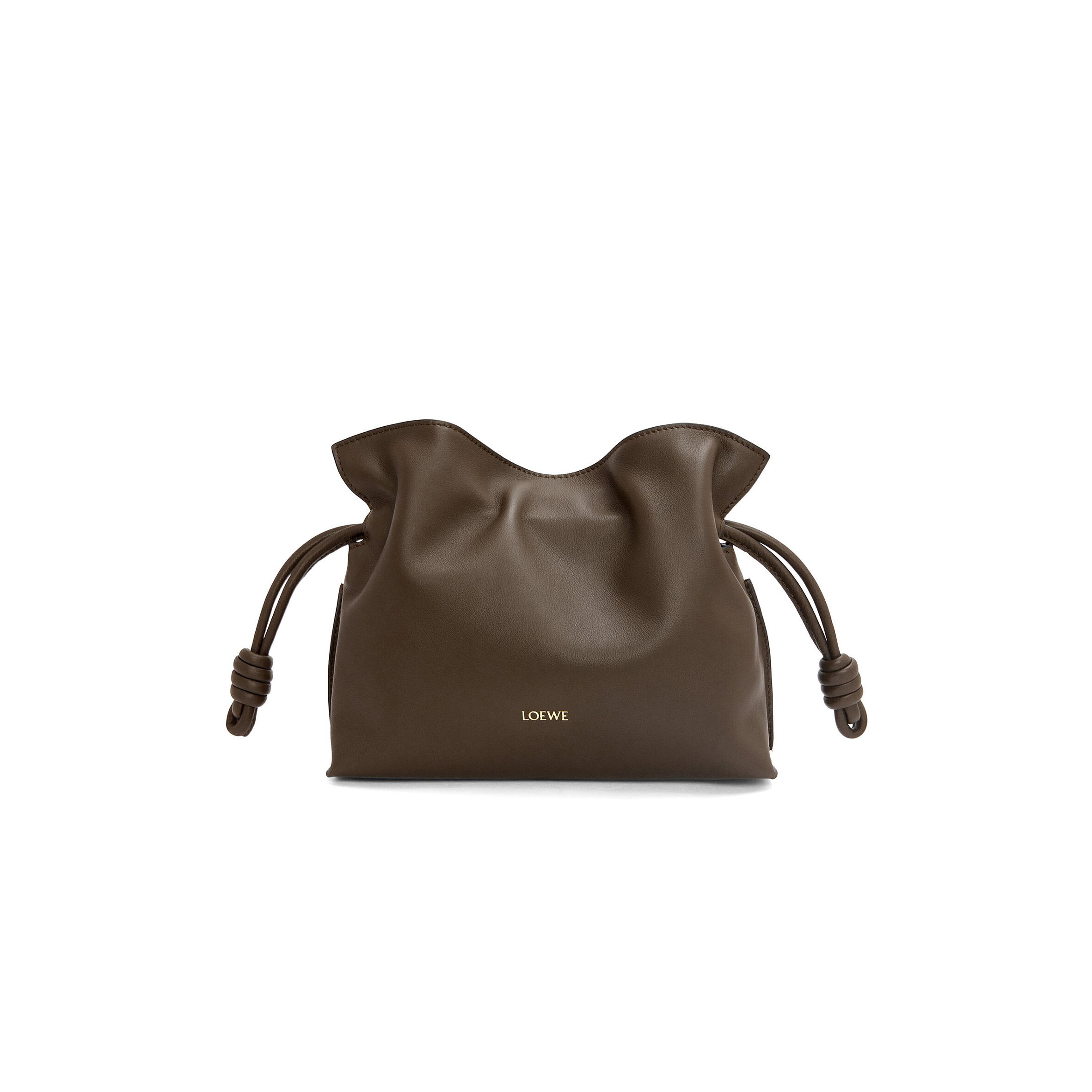 L0ew* MINI FLAMENCO CLUTCH IN NAPPA CALFSKIN 0010966026 (23.9*18*9cm) Master Quality