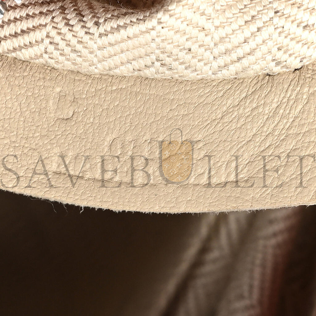 L0ew* CALFSKIN SMALL PUZZLE BAG SCARLET (24*16.5*10.5cm) Master Quality