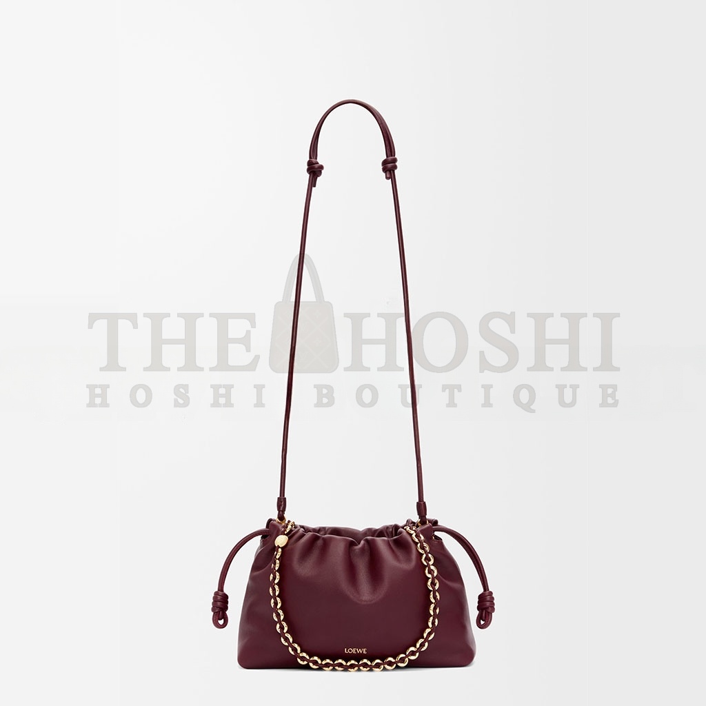 L0ew* MEDIUM FLAMENCO PURSE IN MELLOW NAPPA LAMBSKIN 0010980696 (30*20*10.5cm) Master Quality