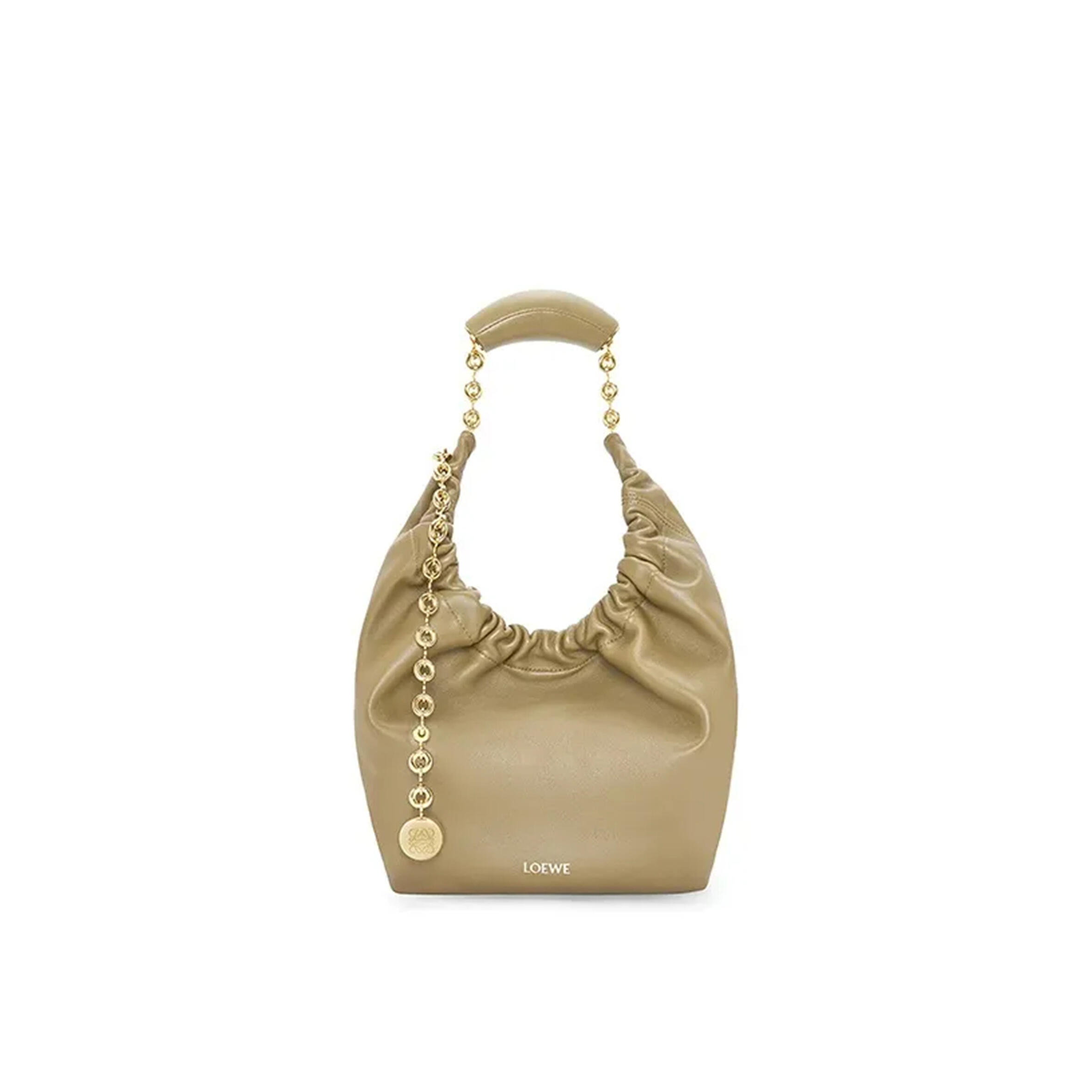 L0ew* SMALL SOFT NAPPA SHEEP LEATHER SQUEEZE BAG A914NCHX01-9584 (29*24*10.5cm) Master Quality