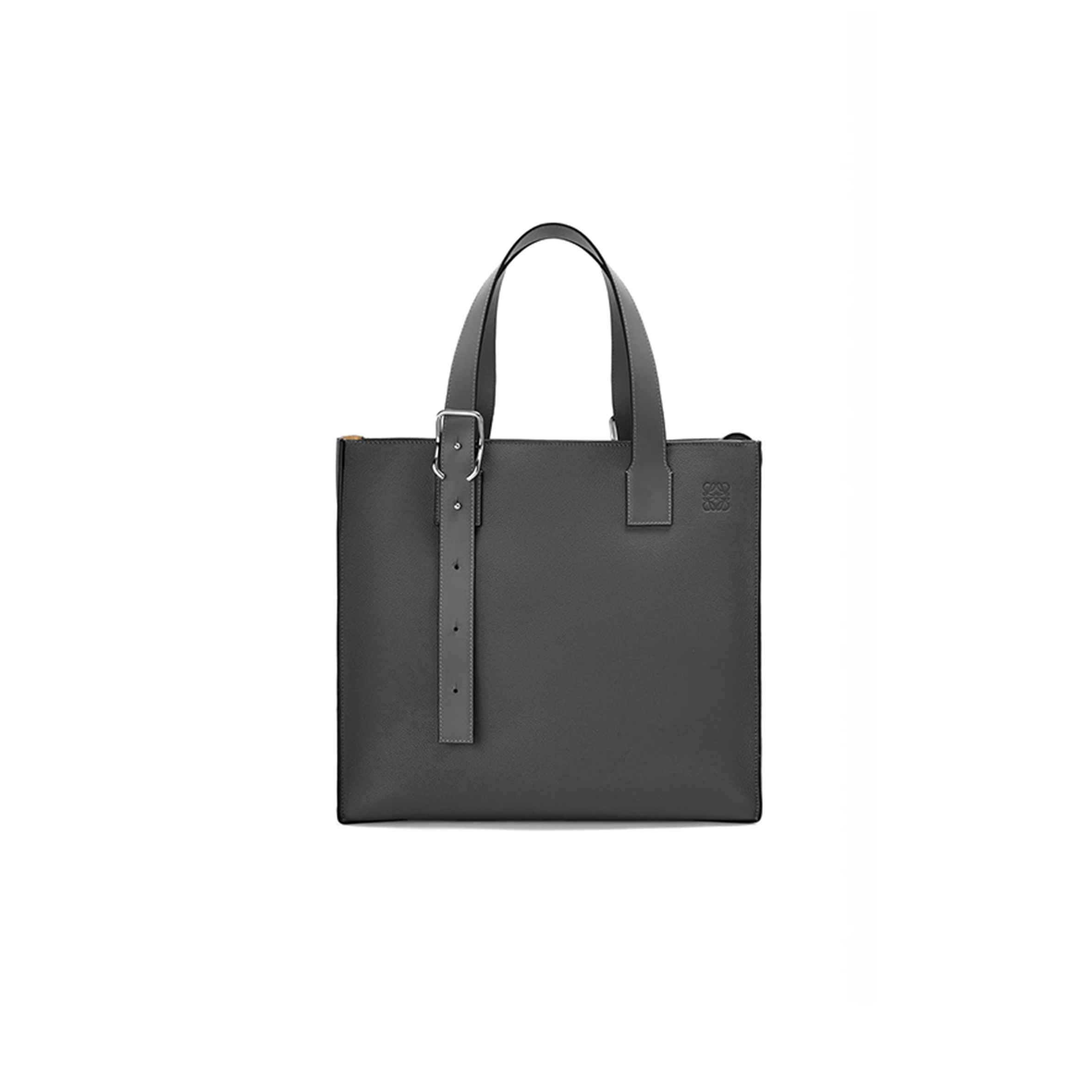 L0ew* BUCKLE ZIP TOTE IN SOFT GRAINED CALFSKIN B692K99X03 (36.5*33.5*13cm) Master Quality