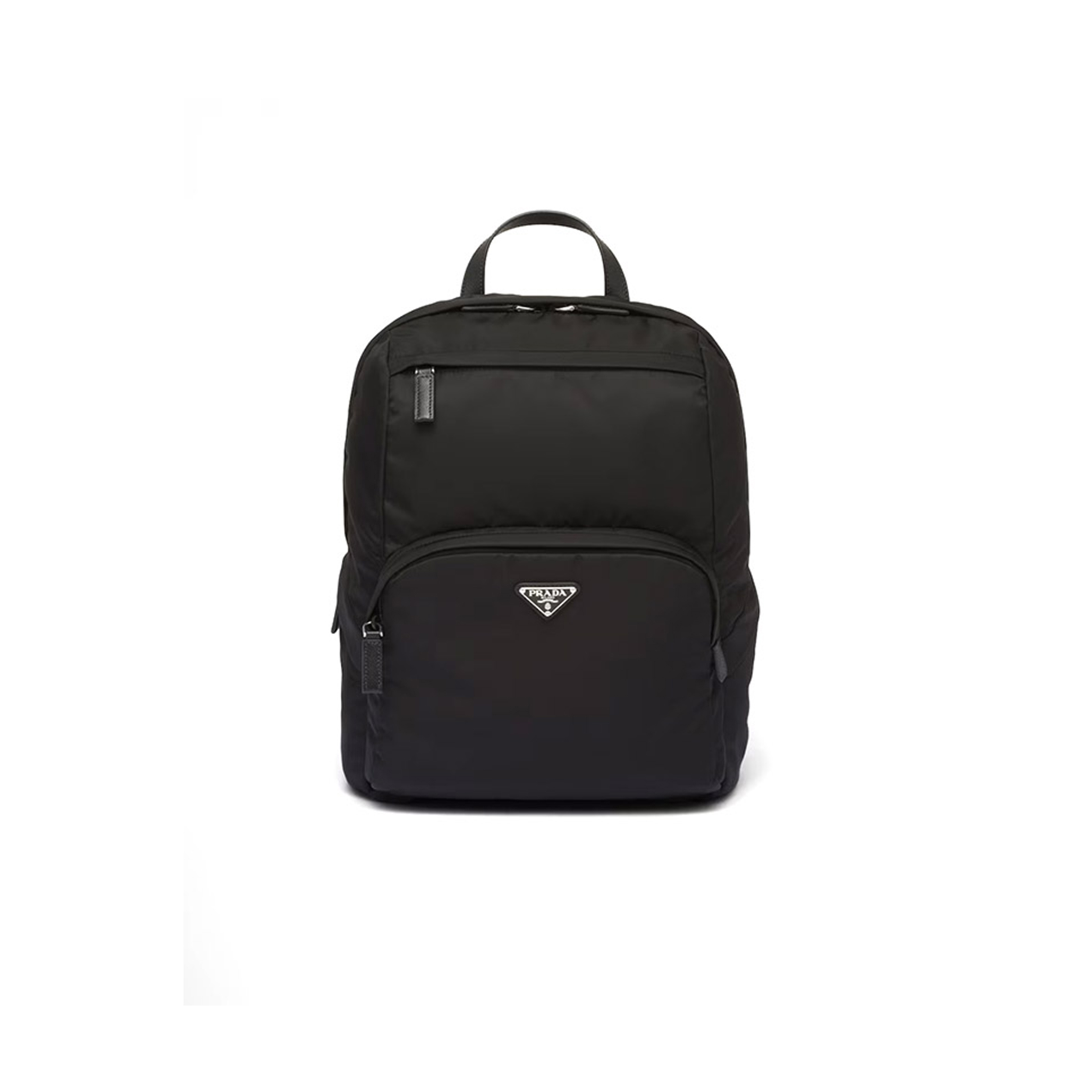 Pra*a RE-NYLON AND SAFFIANO LEATHER BACKPACK 2VZ104 (39*30*17cm) Master Quality