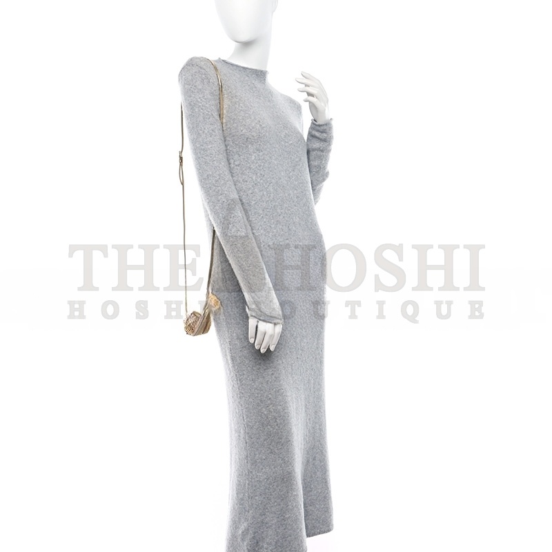 Pra*a SATIN CRYSTAL MINI TRIANGLE CROSSBODY POUCH PLATINO 1NR015 (15*10cm) Master Quality