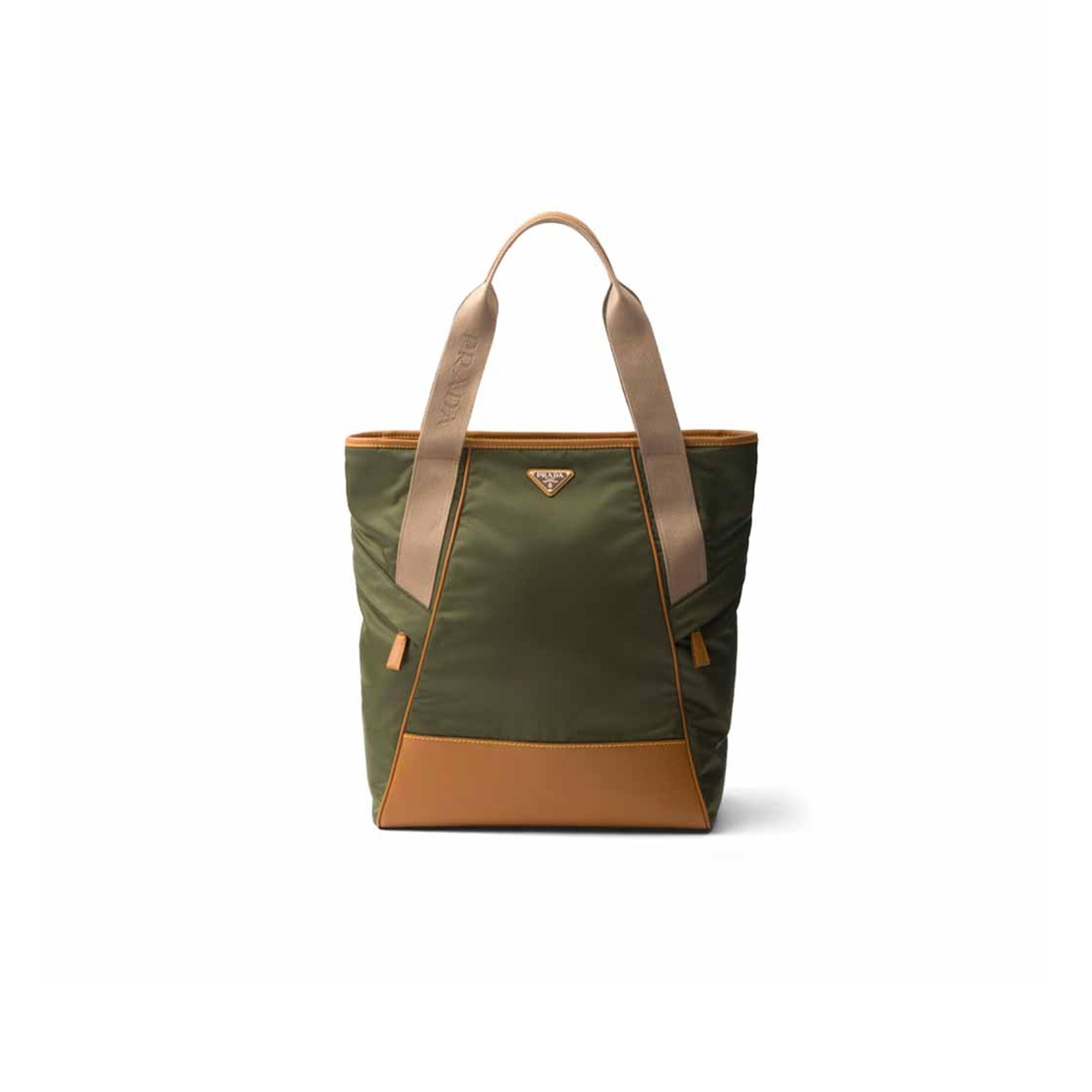 Pra*a BOLSO TOTE DE PIEL Y RE-NYLON GRAN OFERTA 2VG119 (42*31.5*17cm) Master Quality