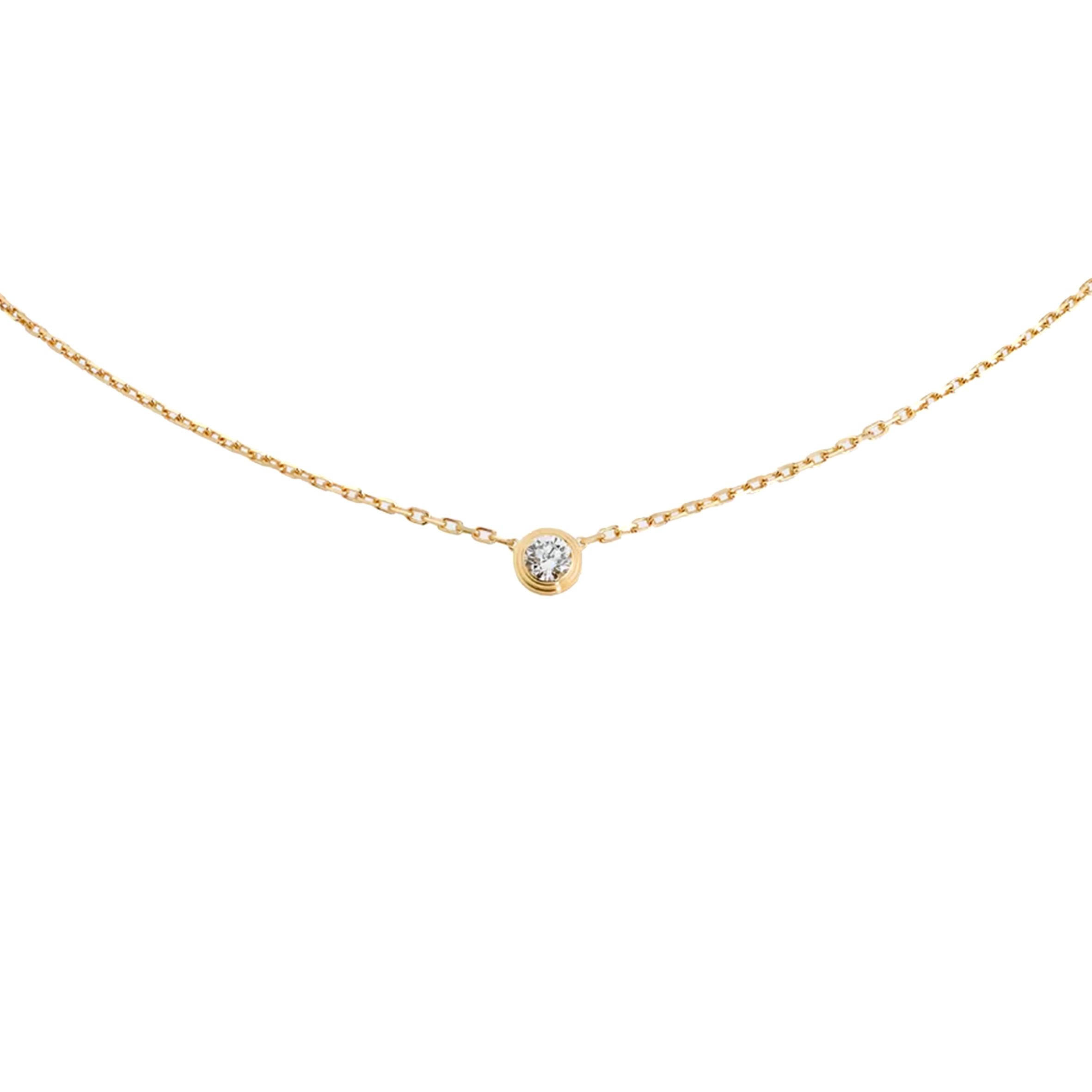 Ca*t1er D'AMOUR NECKLACE, LARGE MODEL B7215500 Master Quality