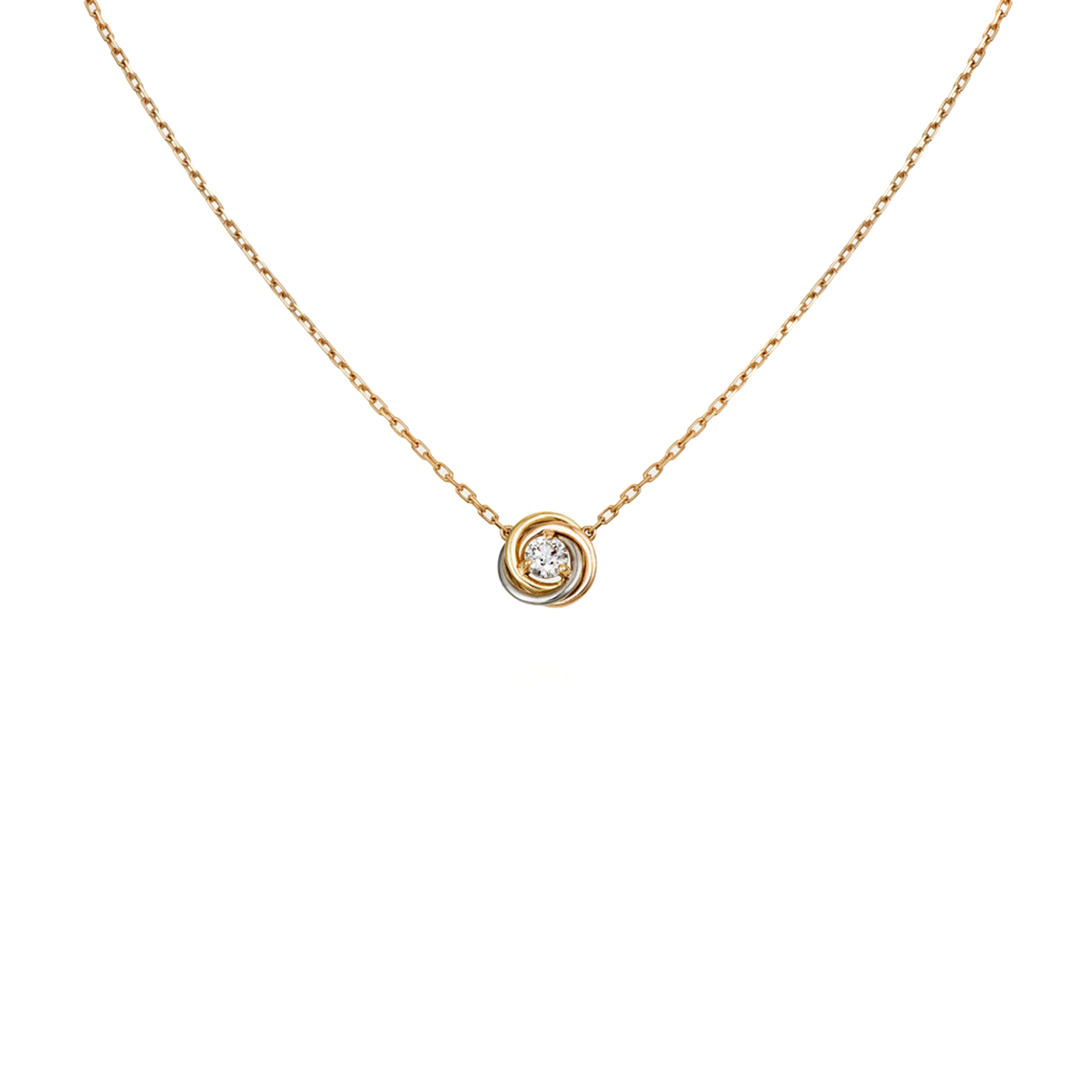 Ca*t1er TRINITY NECKLACE B7224900 Master Quality