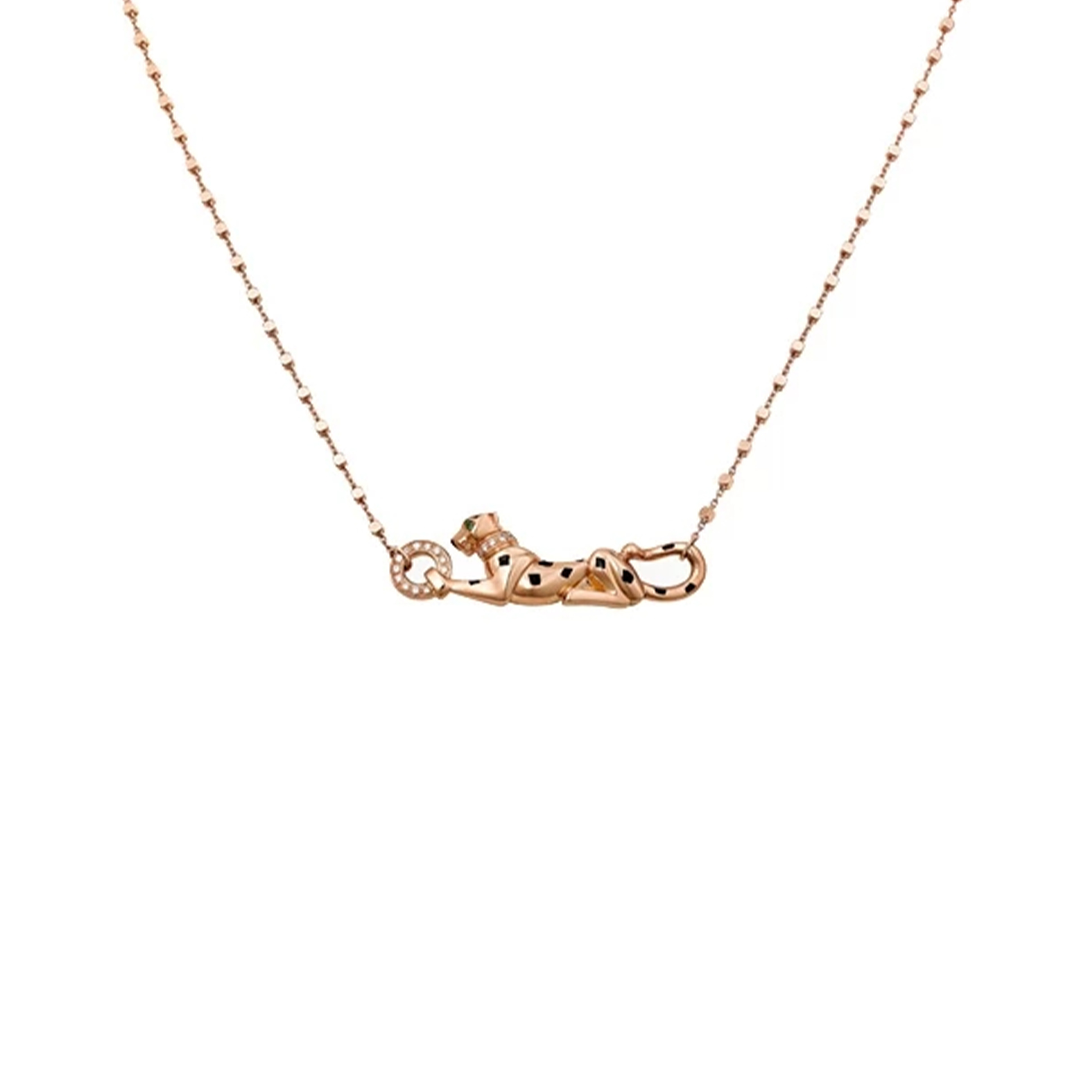 Ca*t1er PANTHÈRE DE Ca*t1er PENDANT, D1am0ndS B7224539 Master Quality