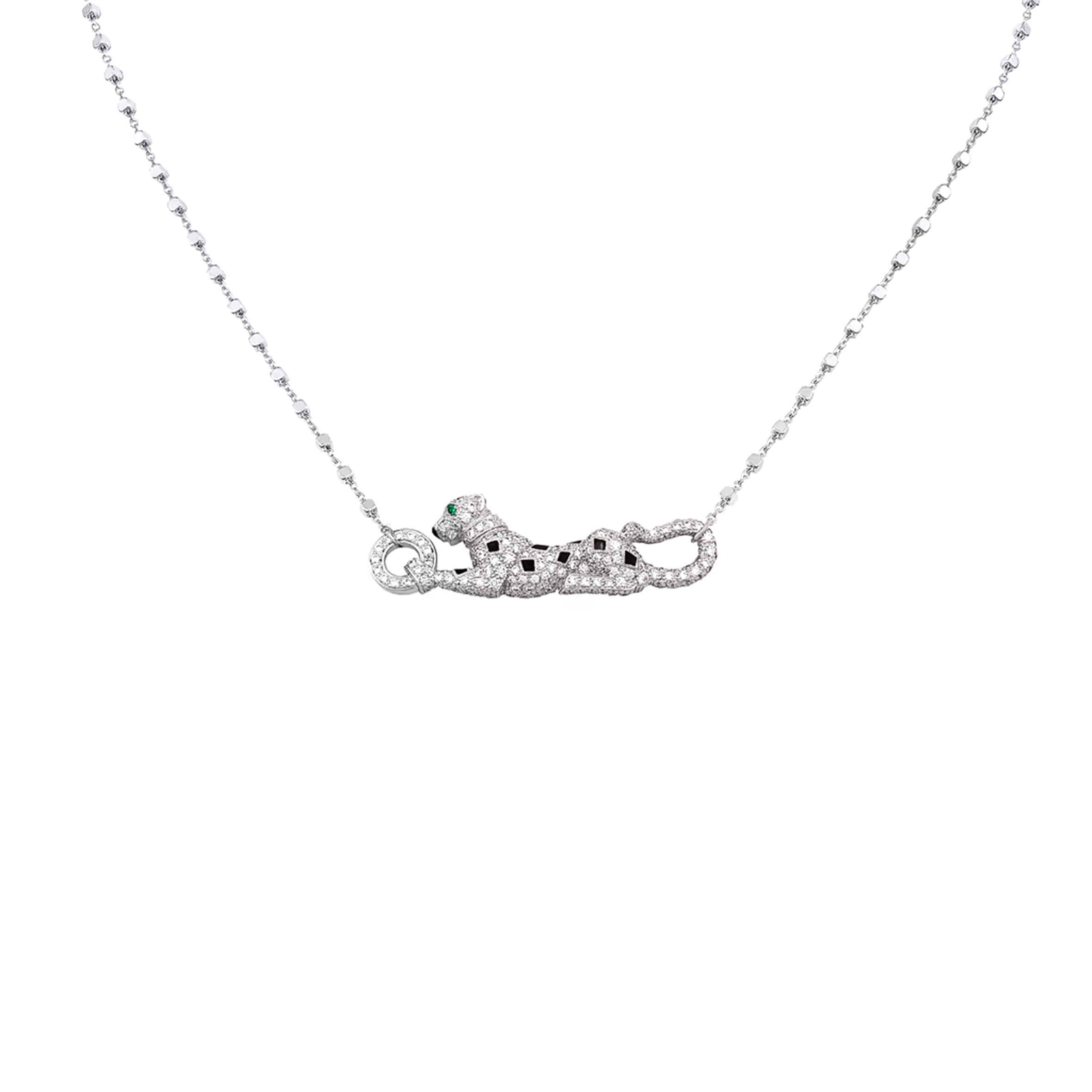 Ca*t1er PANTHÈRE DE Ca*t1er NECKLACE N7424218 Master Quality